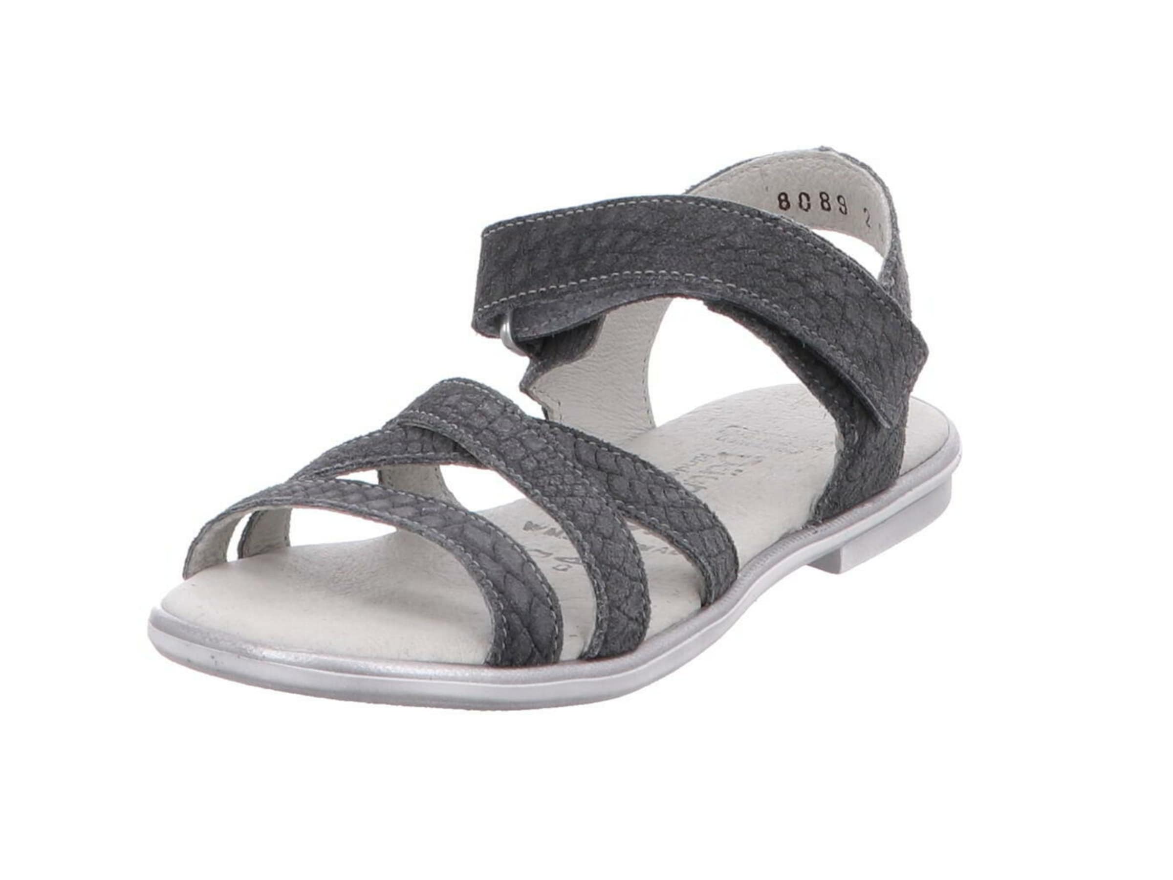 Däumling Sandal in Grey: front