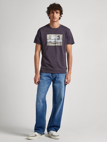Pepe Jeans T-Shirt 'Kalem' in Schwarz
