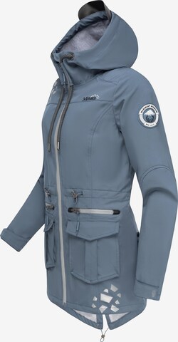 MARIKOO Weatherproof jacket 'Ulissaa' in Blue