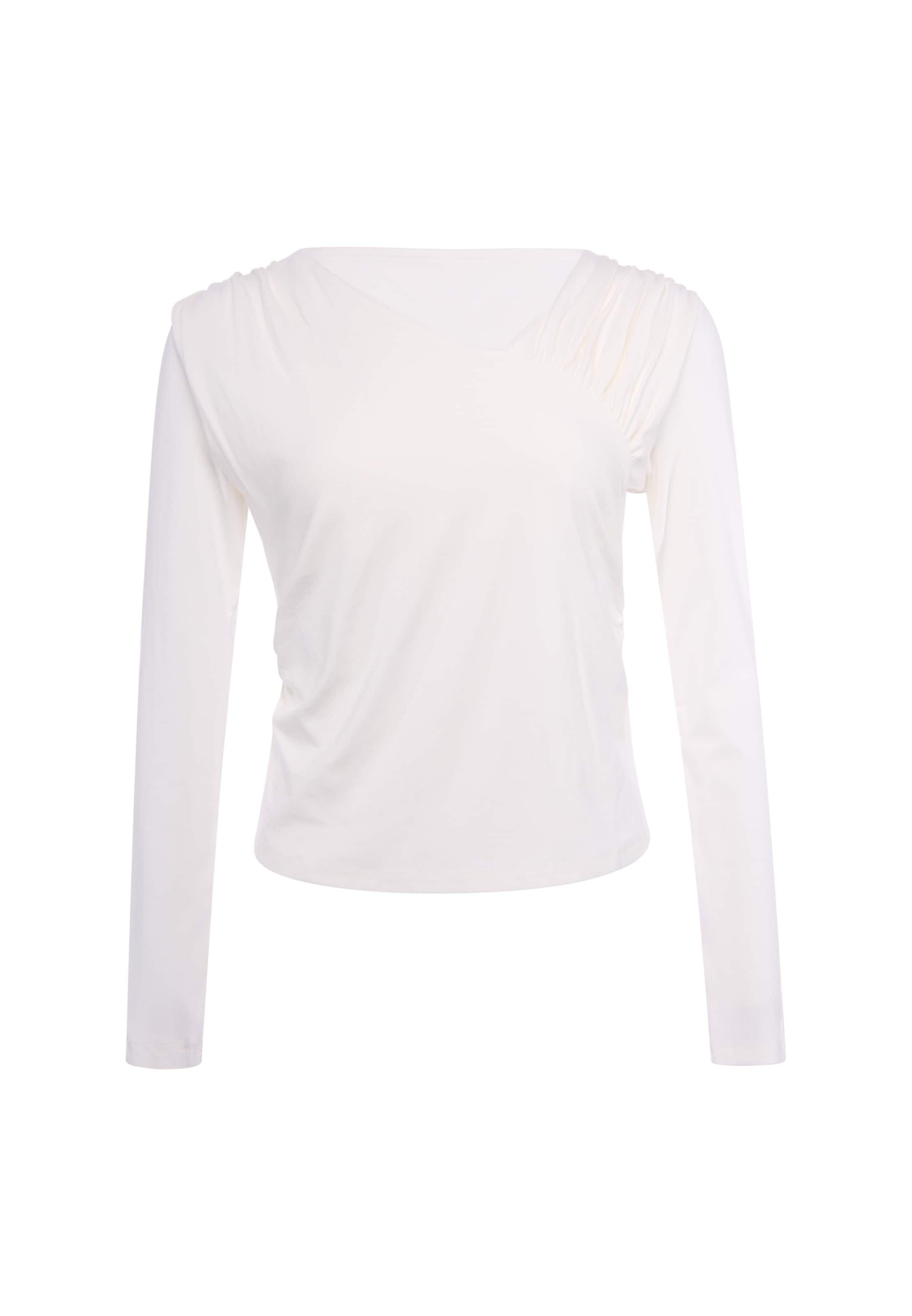 usha BLACK LABEL T-shirt en XS en blanc, Vue avec produit