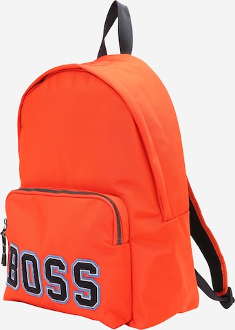 BOSS Black Rygsæk 'Catch 2.0' i orange: forside