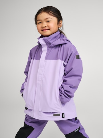 Reima Weatherproof jacket 'Salmi' in Purple: front