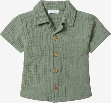 Noppies Regular fit Button Up Shirt in Green: front