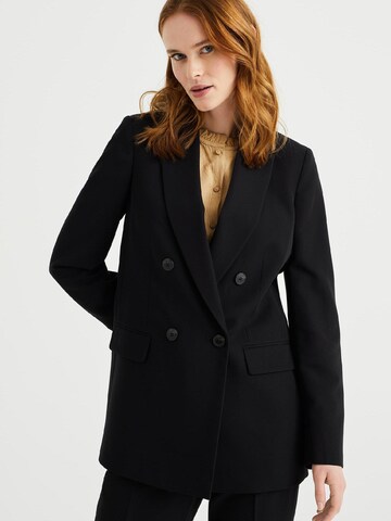 WE Fashion Blazer in Black: front