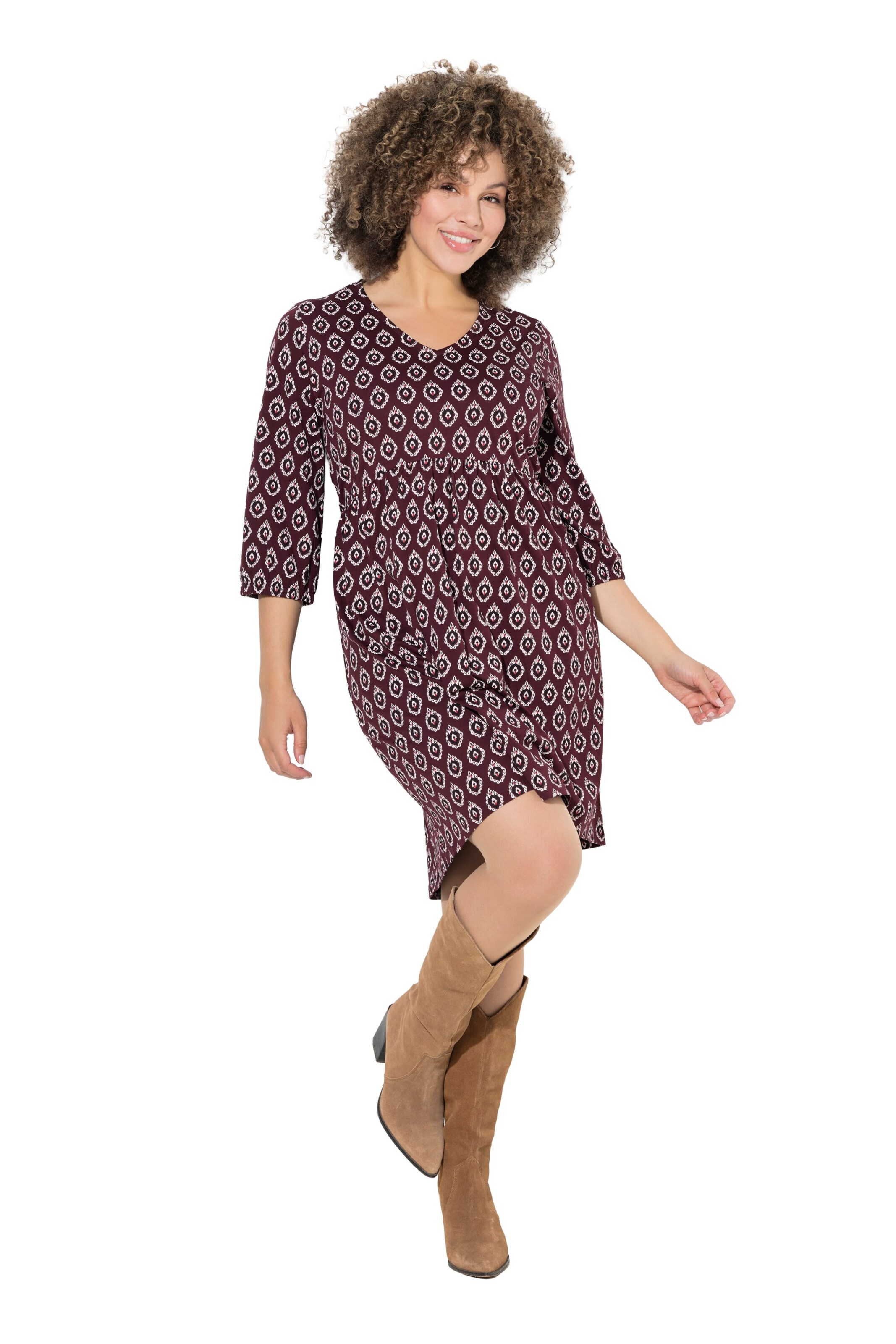 Ulla Popken Jurk in Rood