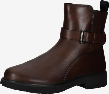 ECCO Ankle Boots in Brown: front