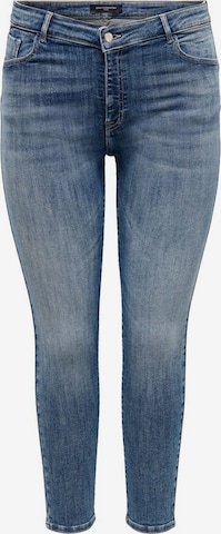 ONLY Carmakoma Skinny Jeans 'CARPower' in Blau: predná strana