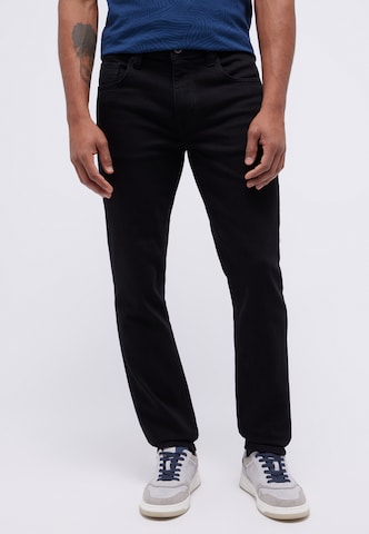 MUSTANG Regular Jeans in Black: front