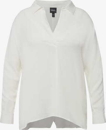 Ulla Popken Blouse in Wit: voorkant