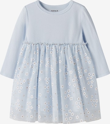 NAME IT Kjole 'NBFFloral' i blå: forside