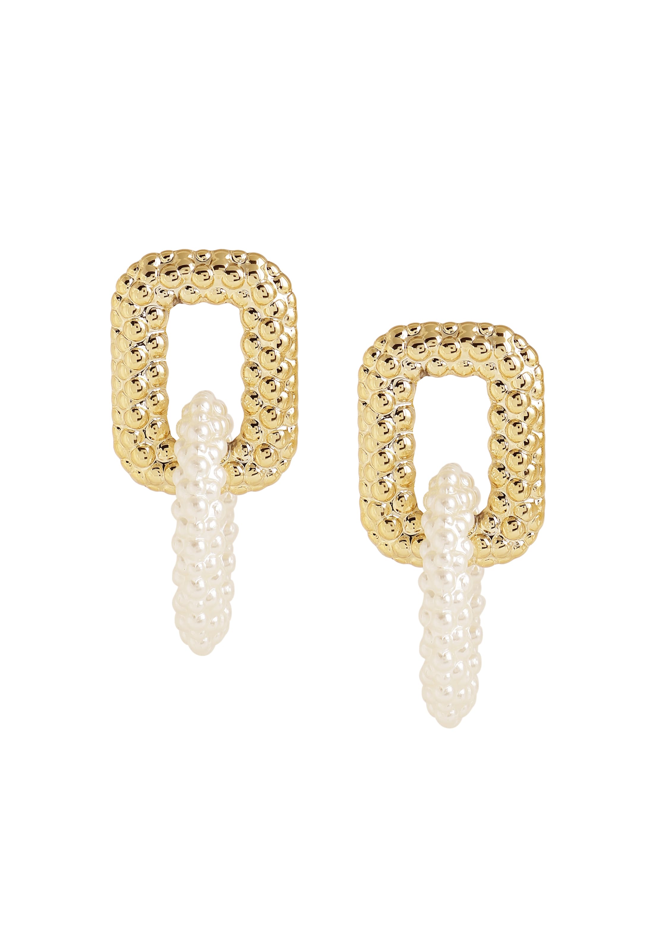 SOHI Серьги 'Kizzie' в Золотой: спереди