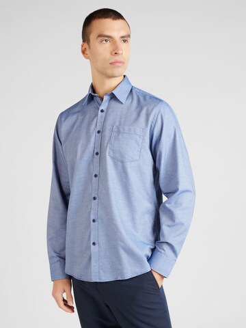 Jack's Regular fit Overhemd in Blauw: voorkant