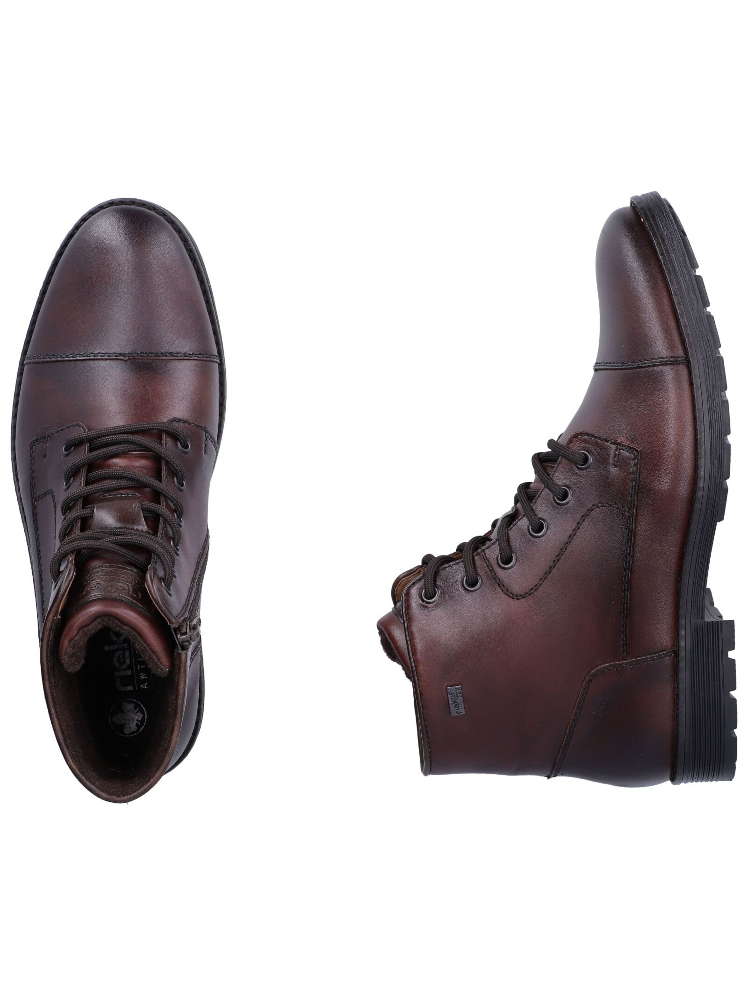 Boots stringati di Rieker in marrone