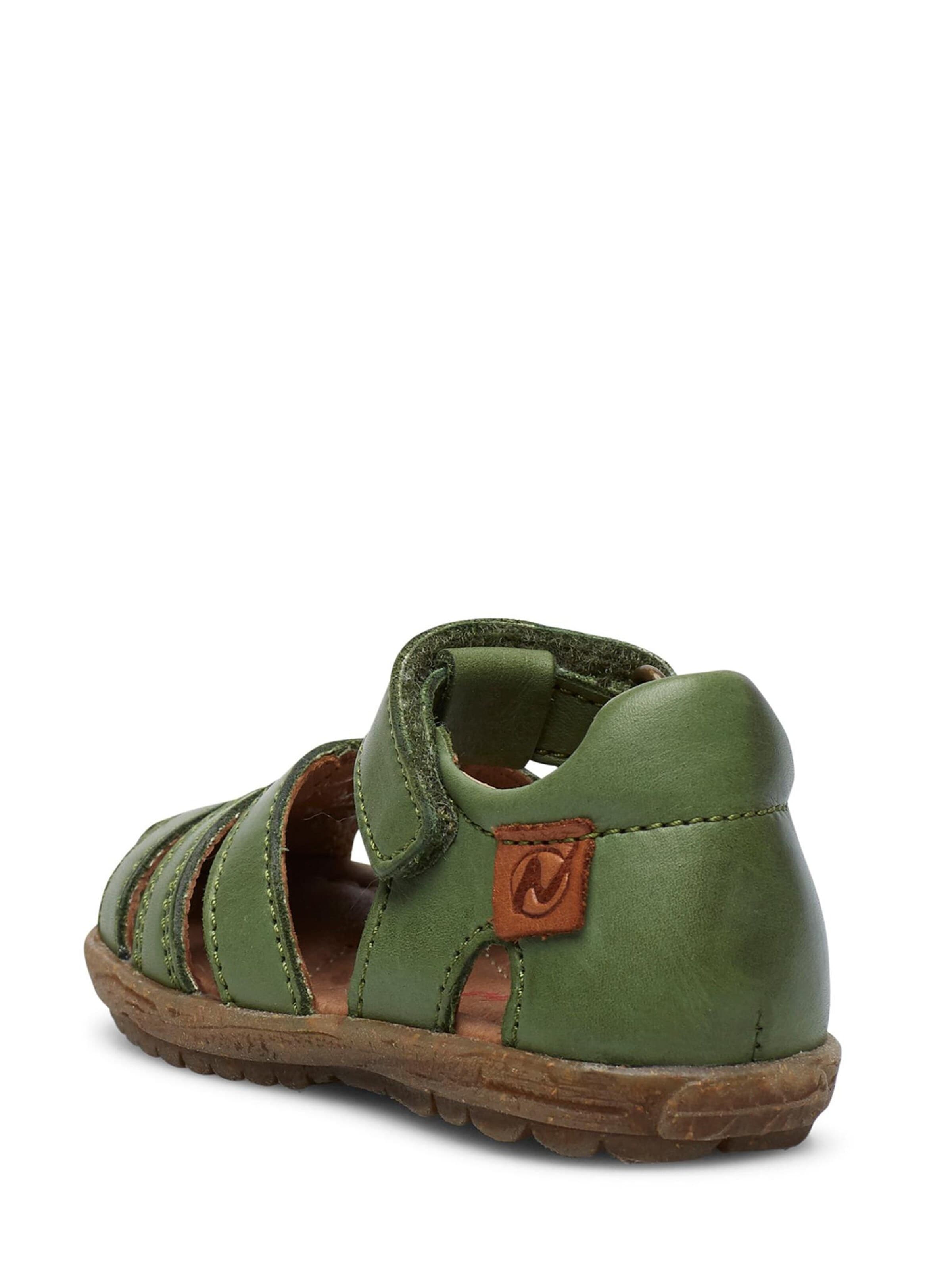 NATURINO Offene Schuhe 'SEE'‌‌‌‌‌ in Grün
