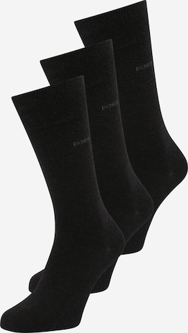 BOSS Black Socks '3P RS Uni Colors CC' in Grey: front