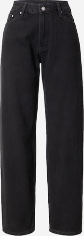 Calvin Klein Jeans Wide leg Jeans i svart: framsida