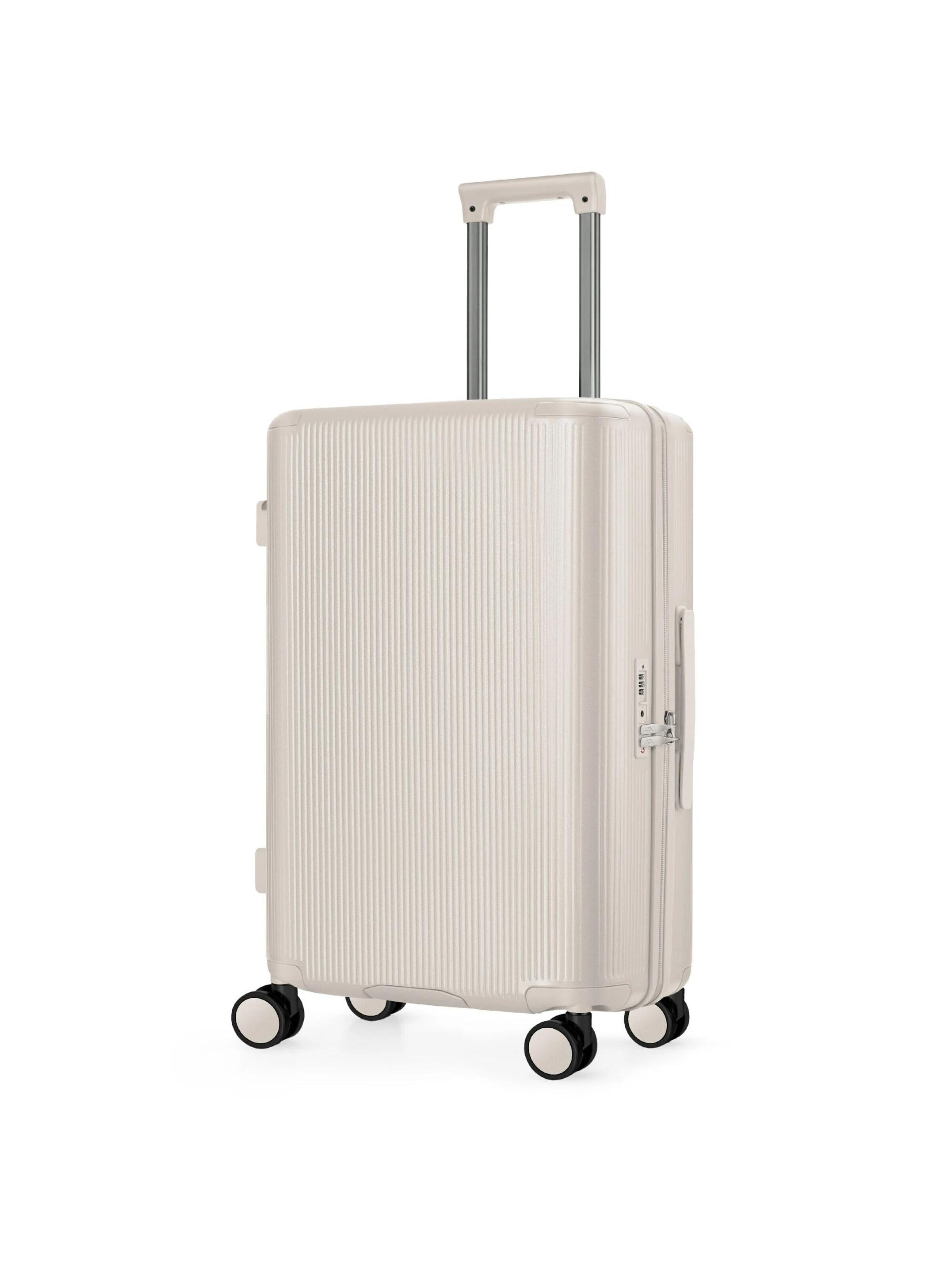 4FLY Suitcase in White: front