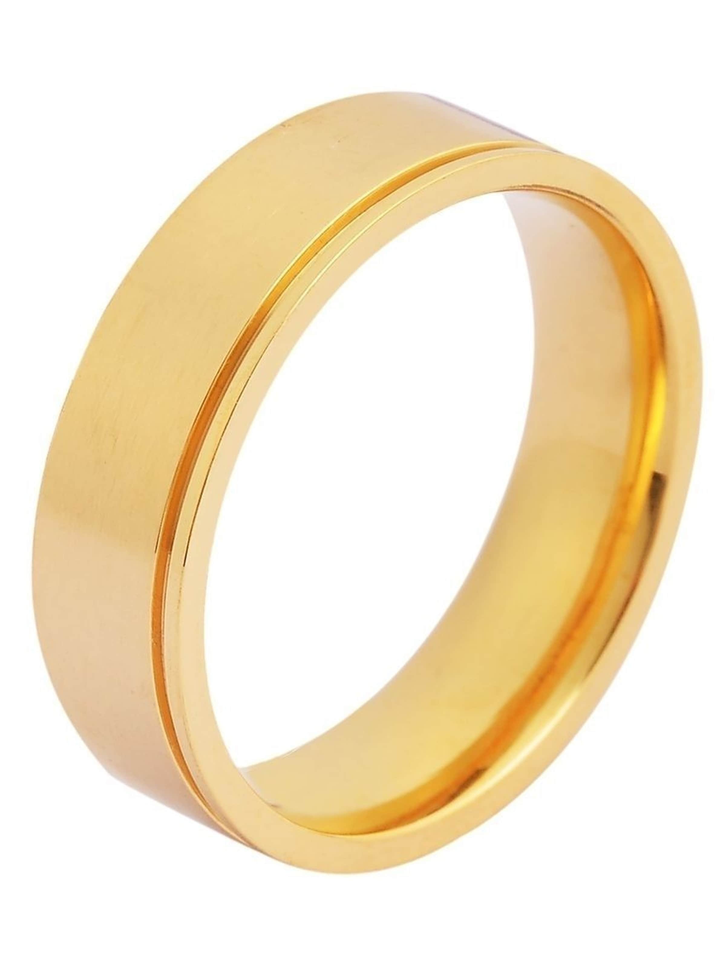 Akzent Ring 'Liljan, langlebig' in Gold: front