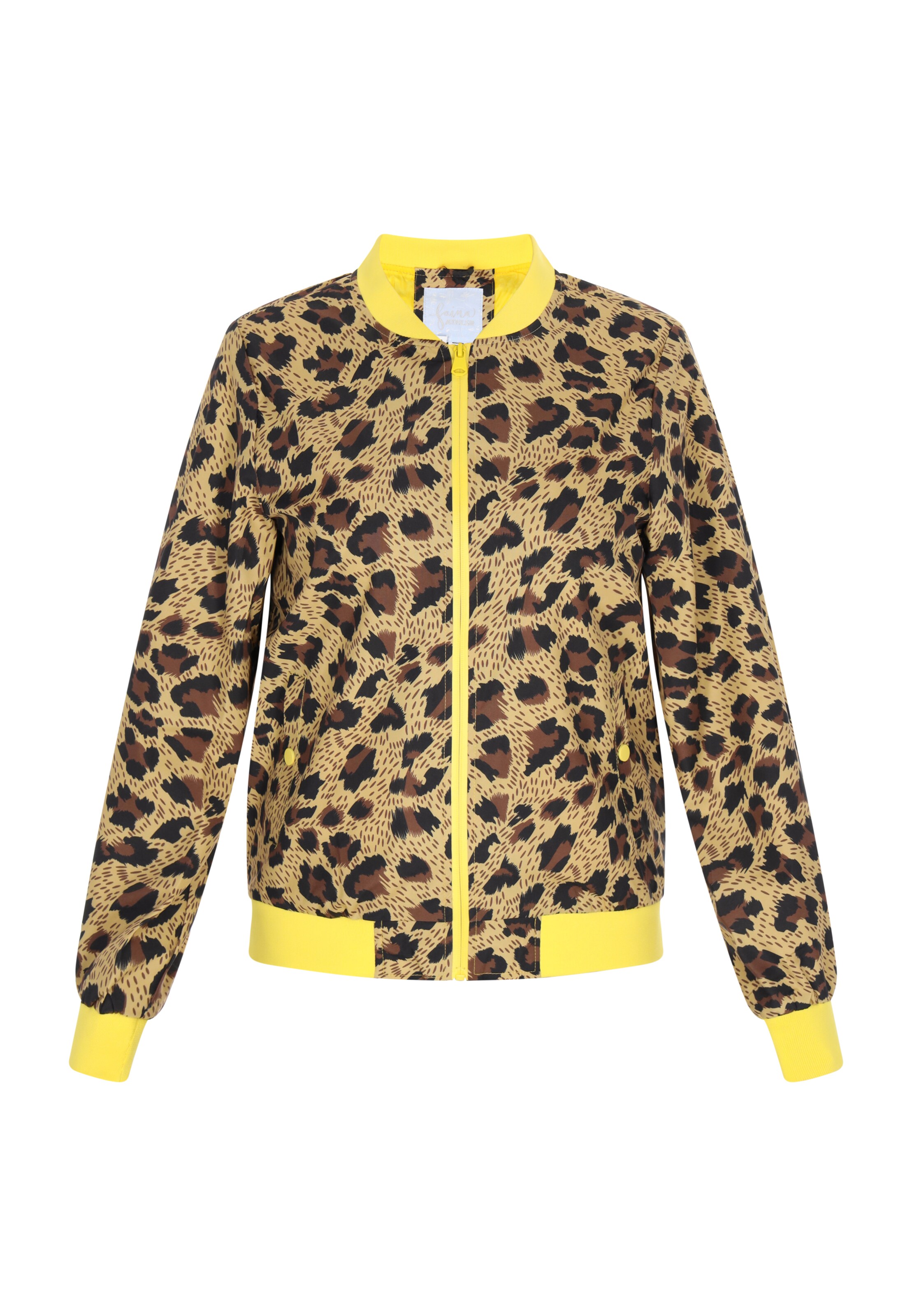 faina Athlsr Between-season jacket in Brown: front