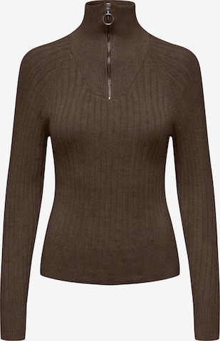 JDY Pullover 'MAGDA' i brun: forside