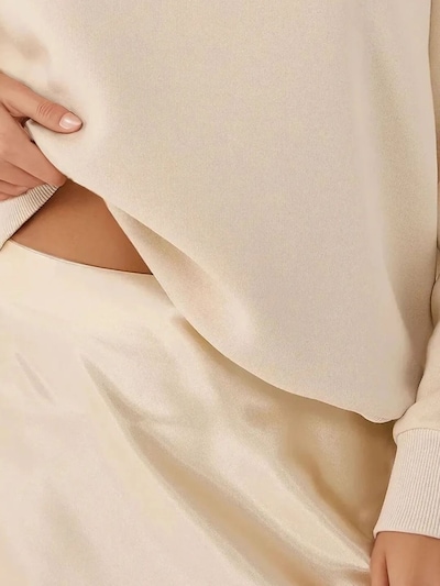 Hiccup Rok in de kleur Beige, Productweergave