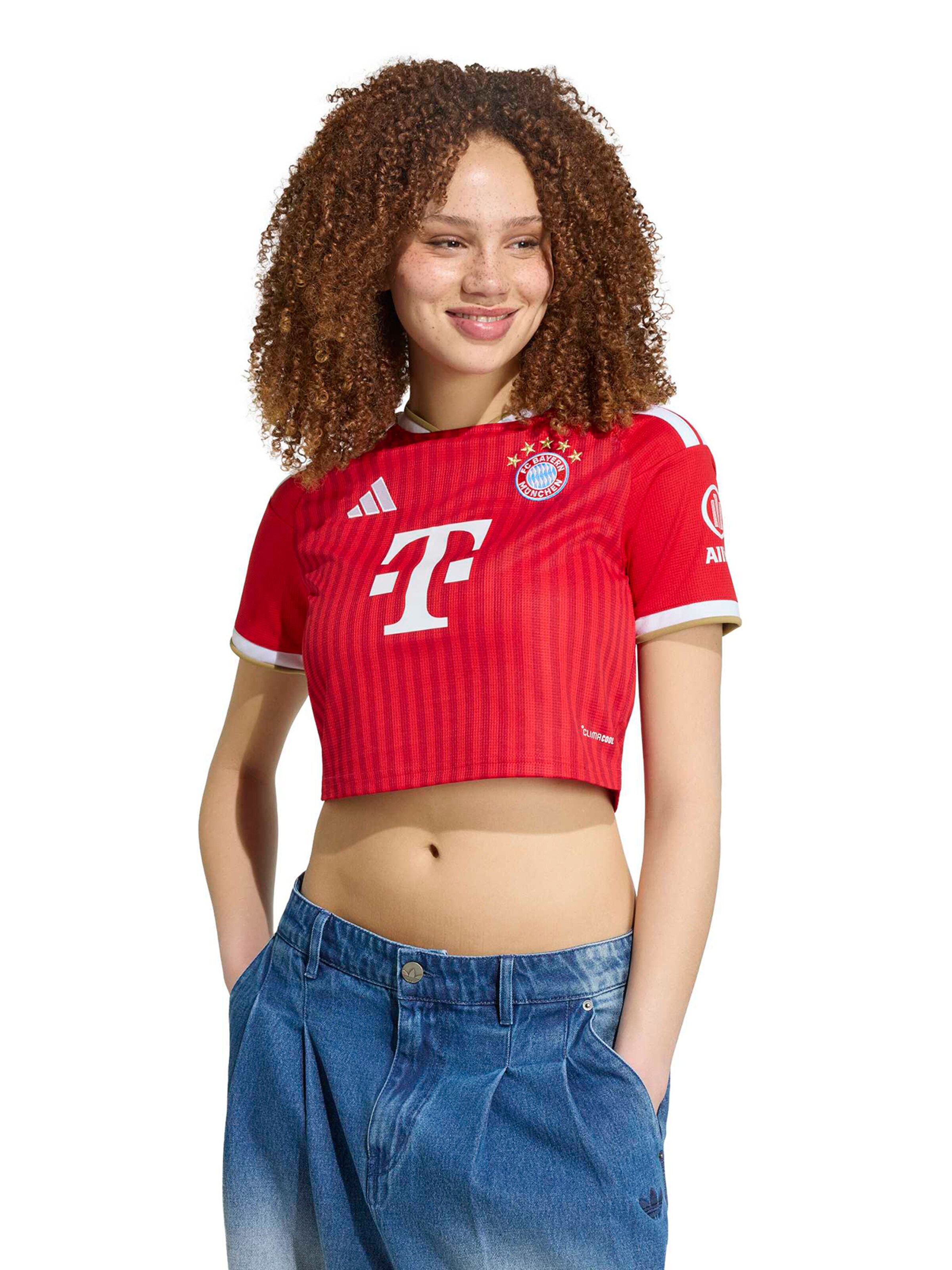 Maillot 'FC Bayern München 26/27' ADIDAS PERFORMANCE en rouge : devant
