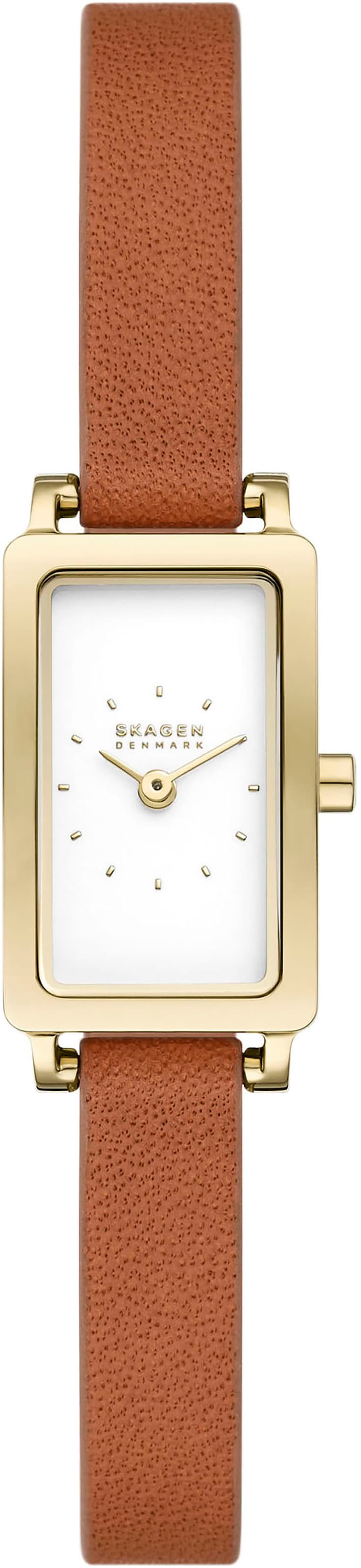 SKAGEN Uhr in Braun: Vorderseite