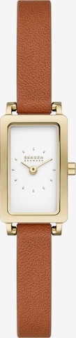 SKAGEN Uhr in Braun: Vorderseite