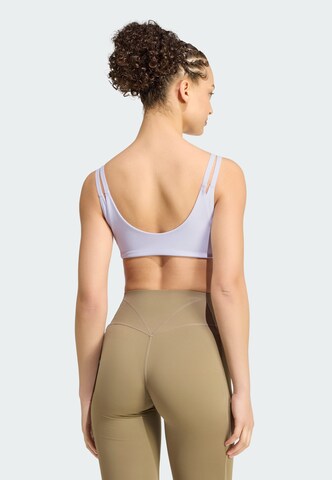 ADIDAS PERFORMANCE Low Support Αθλητικό σουτιέν 'Optime' σε λιλά