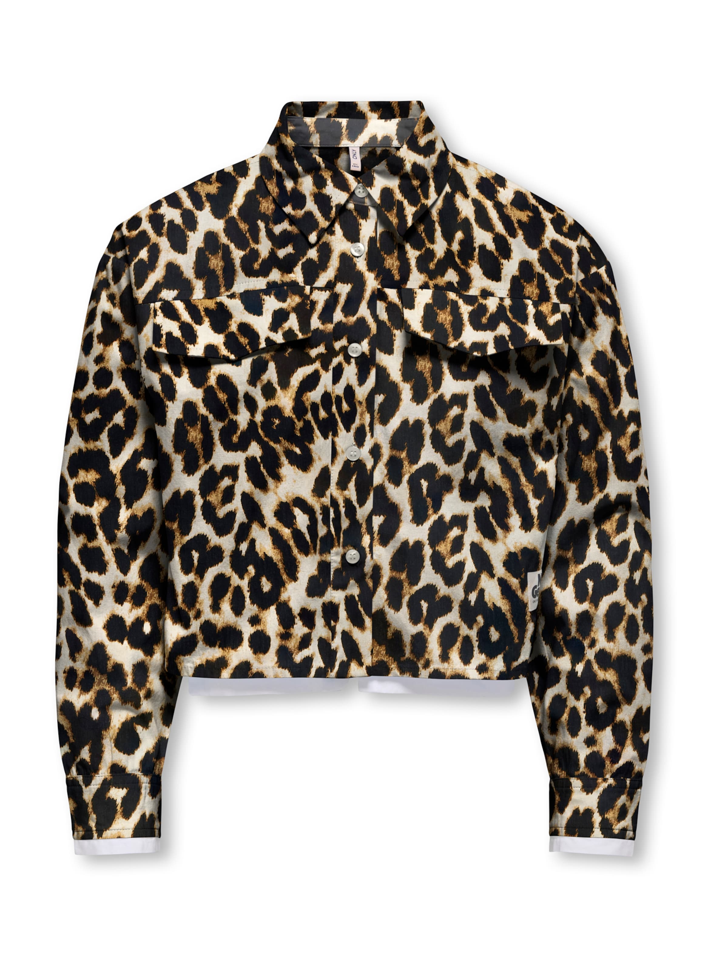 ONLY GIRLS Bluse i sort: forside