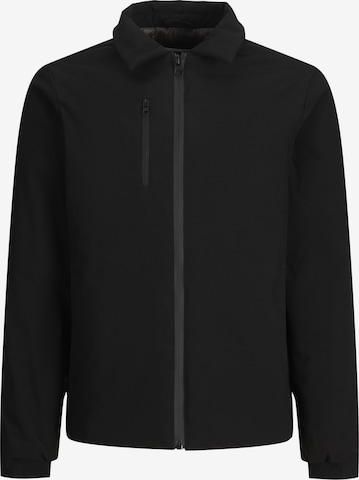 Jack & Jones Junior - Chaqueta de entretiempo en negro: frente