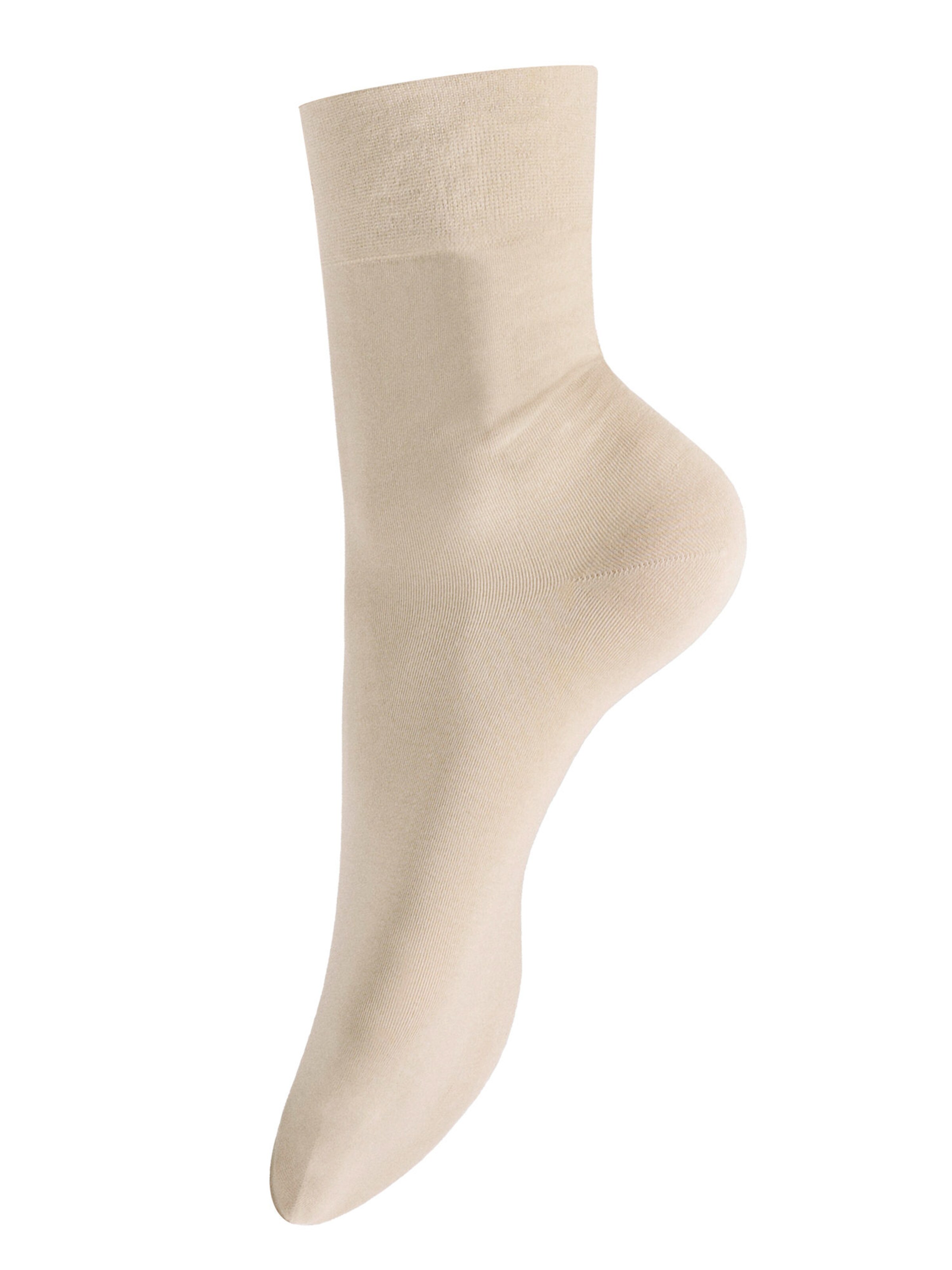 Hudson Socks 'Relax Light' in Beige: front
