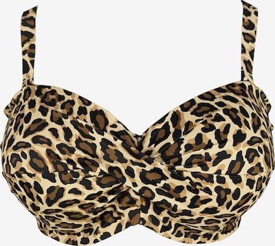SugarShape Bikinitoppi 'Monaco' koossa 70/D värissä beige / meleerattu ruskea, Tuotenäkymä