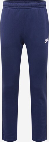 Nike Sportswear Broek 'CLUB FLEECE' in Blauw: voorkant