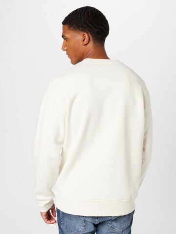 NN07 Sweatshirt 'Briggs' i hvid