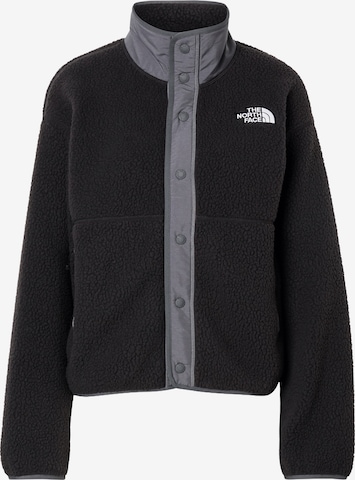 THE NORTH FACE Funktionsfleecejacke 'Cragmont' in Schwarz: Vorderseite