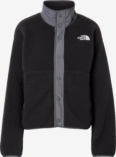 THE NORTH FACE Toiminnallinen fleecetakki 'Cragmont' koossa XS värissä grafiitti / musta / valkoinen, Tuotenäkymä