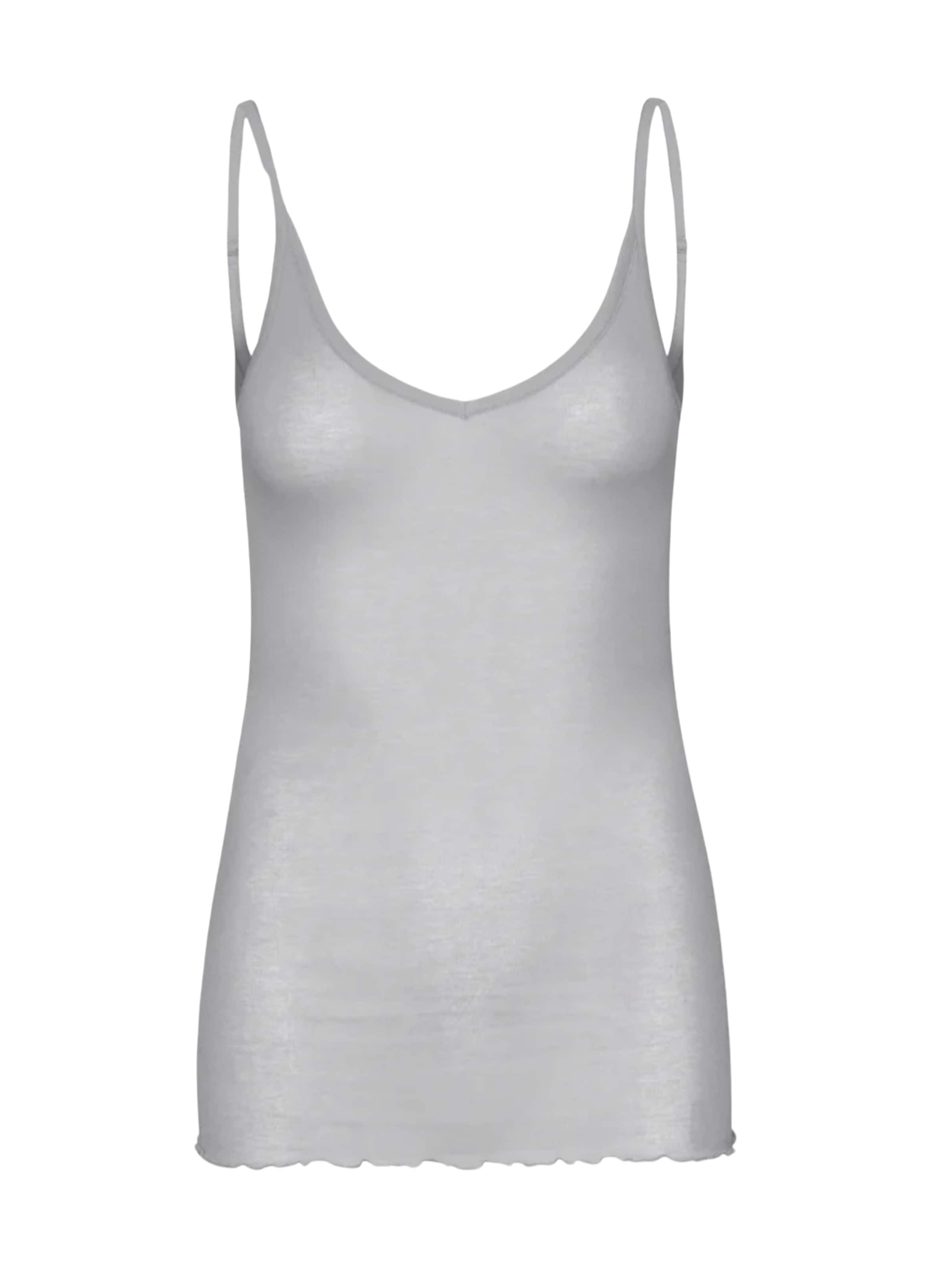 Seamless Basic Top – šedá: přední strana