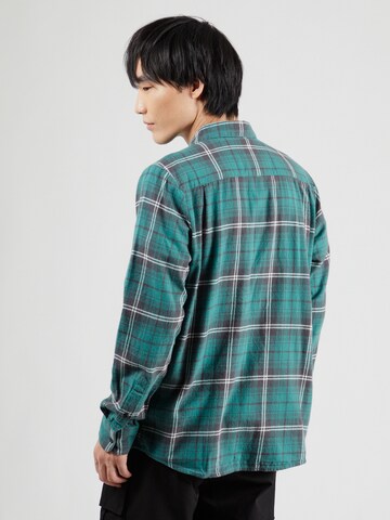 Volcom Regular Fit Hemd 'CADEN PLAID' in Grün