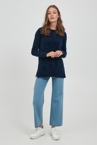 Oxmo Pullover 'Elvina' in Blau