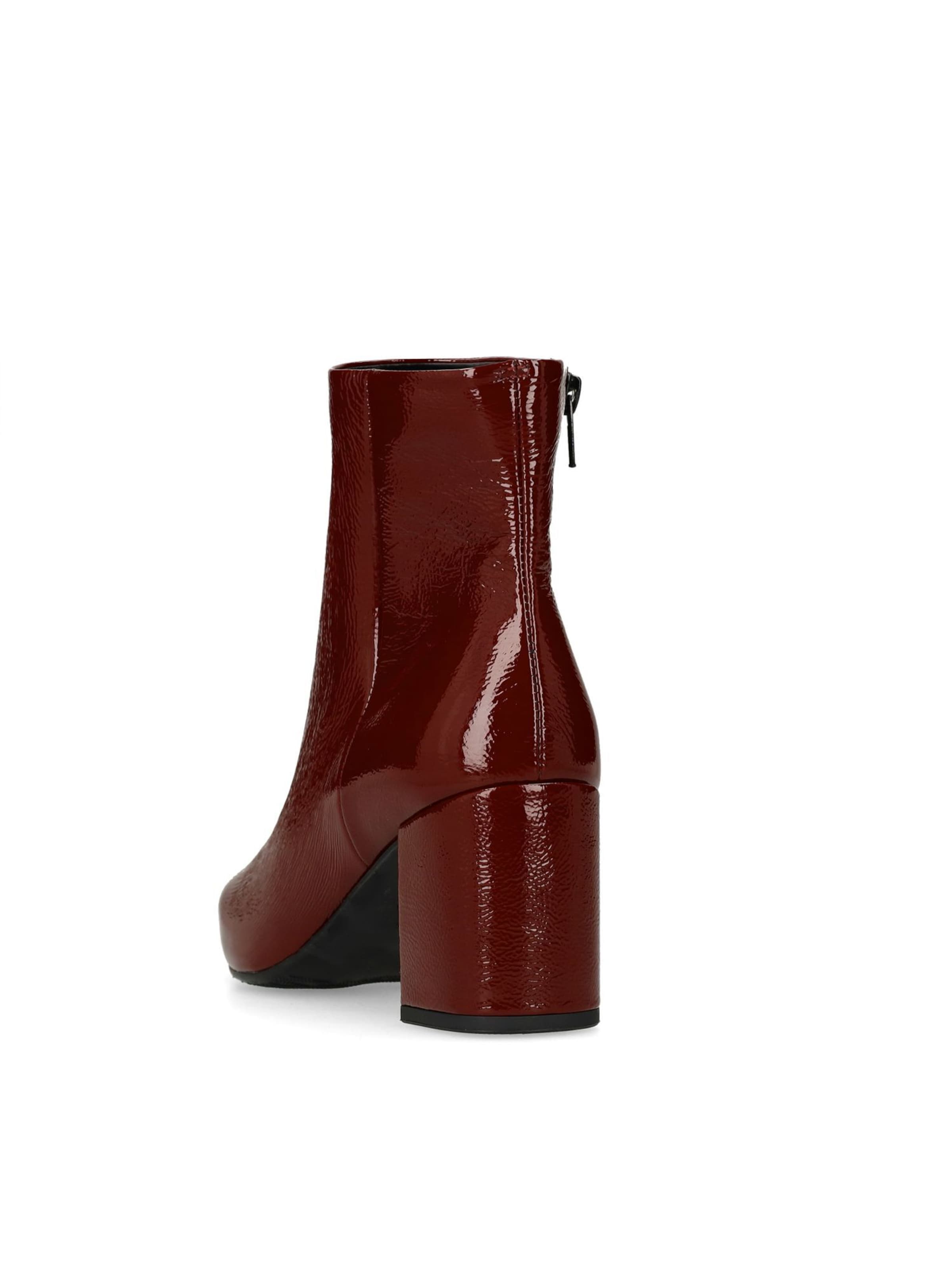 MANFIELD Enkellaarsjes in Rood