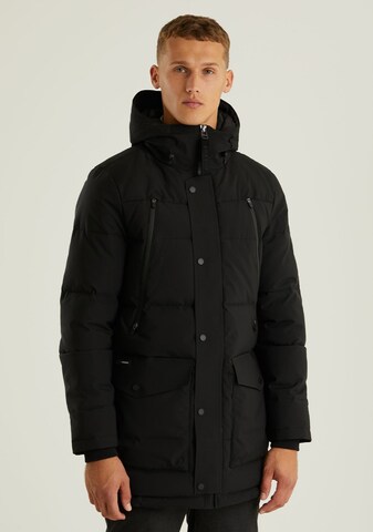 Parka d’hiver 'Explorer Tech' CHASIN' en noir : devant