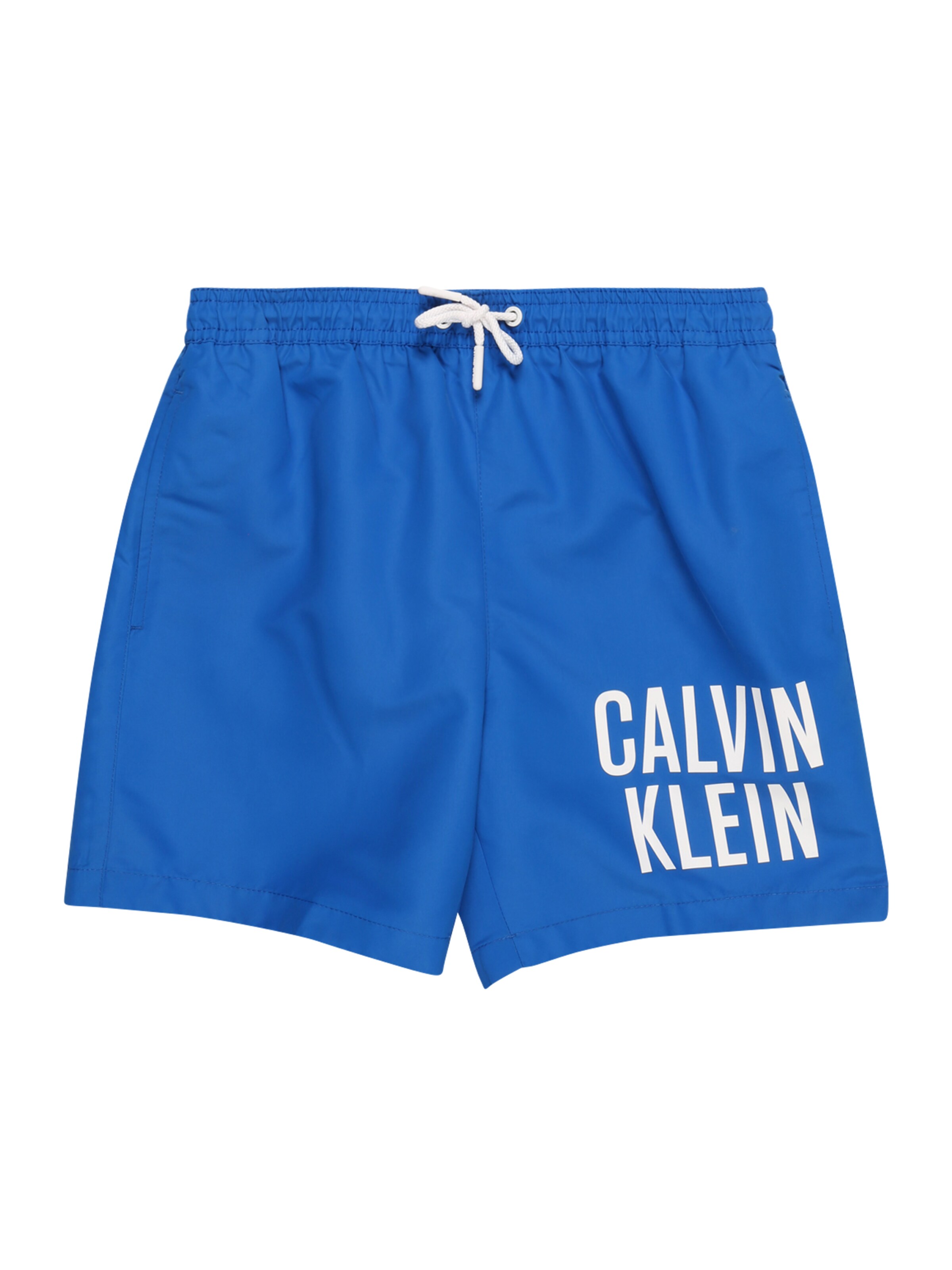 Enfants 92-140 Shorts de bain Calvin Klein Swimwear en Bleu 