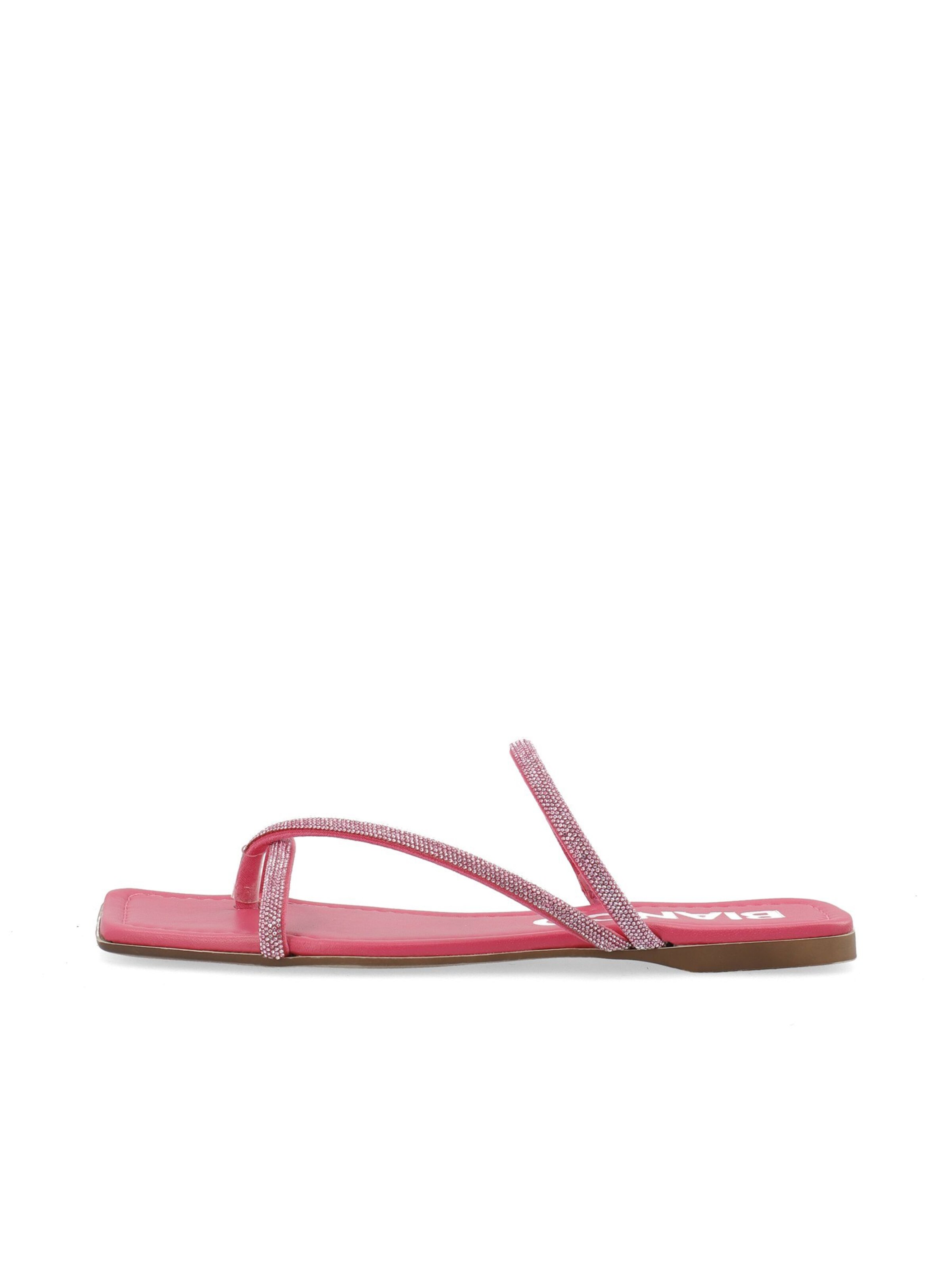 Bianco - Sandalias de dedo 'SISSEL' en rosa: frente