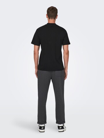 Only & Sons T-Shirt 'OTIS' in Schwarz