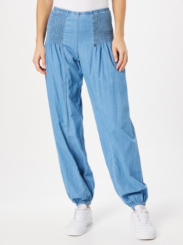 PULZ Jeans Wide Leg Hose  'Jill' in Blau: predná strana