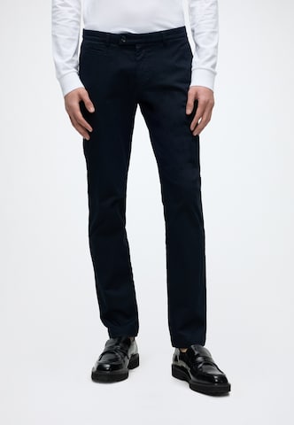 Slimfit Pantaloni di bugatti in blu: frontale