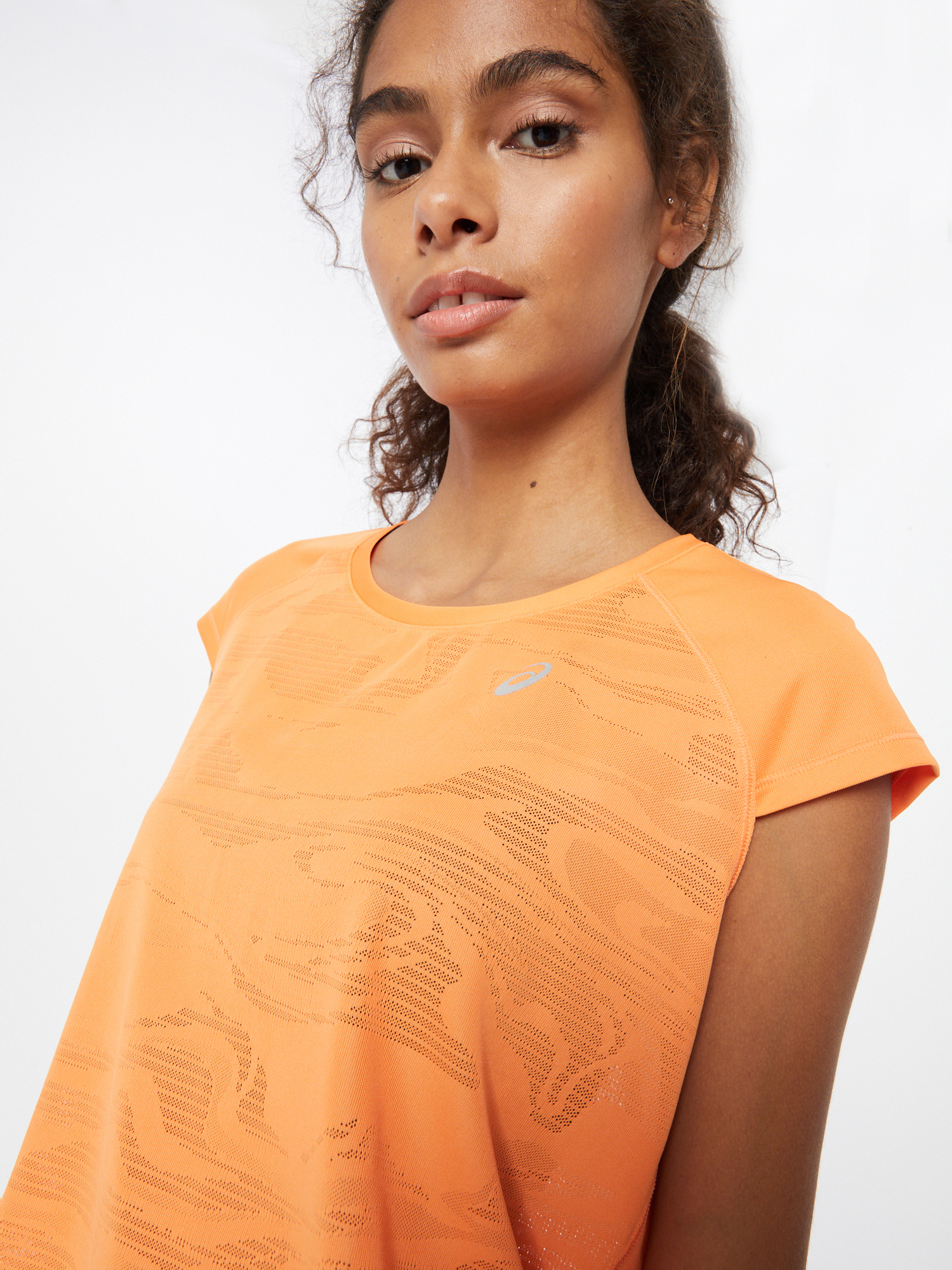ASICS Shirt VENTILATE in Orange 