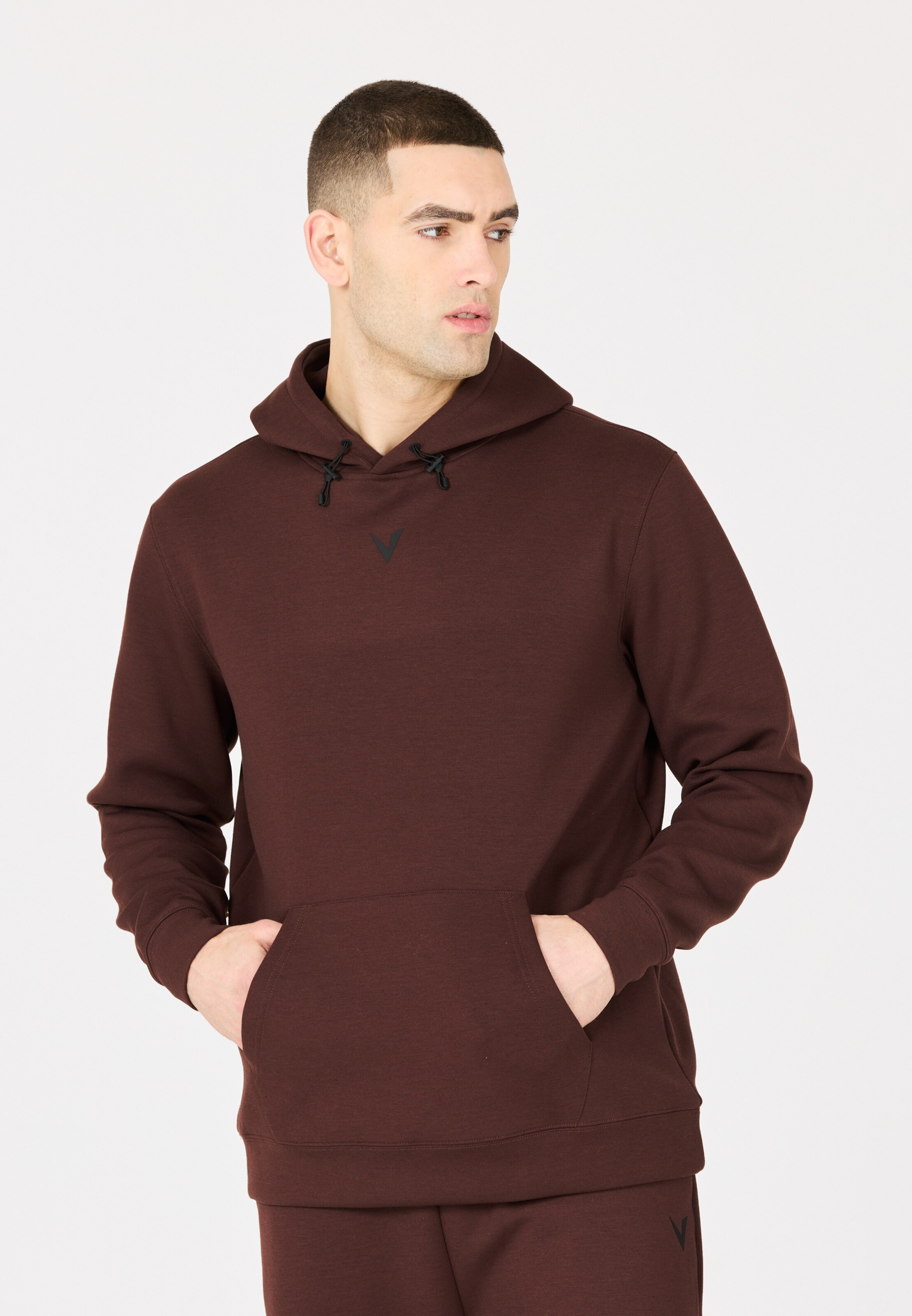 Virtus Athletic Sweatshirt 'Taro' in Brown: front