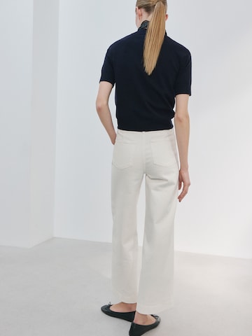 MANGO Bő szár Farmer 'PALOMA' - fehér